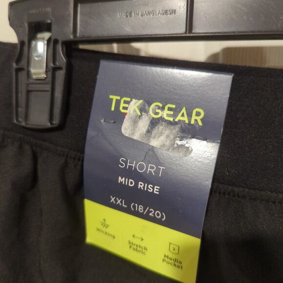 Tek Gear Mid Rise Athletic Shorts, Kids XXL - Picture 2 of 4